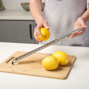 NAVA Tarka stalowa DŁUGA podłużna płaska do sera warzyw imbiru cytryny gałki muszkatołowej czekolady 40 cm 6