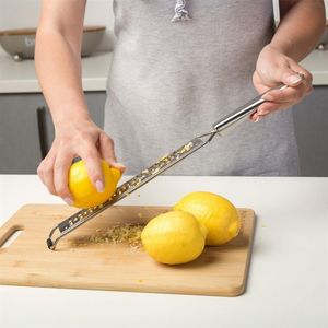 NAVA Tarka stalowa DŁUGA podłużna płaska do sera warzyw imbiru cytryny gałki muszkatołowej czekolady 40 cm 7