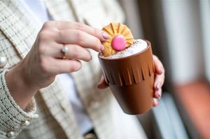 Koziol Kubek Connect 300ml organic grey 4080673 3