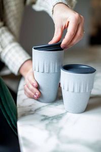 Koziol Kubek Connect 300ml organic grey 4080673 4