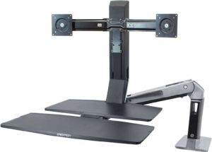 Ergotron Uchwyt biurkowy na 2 monitory do 24" WorkFit-A II (24-316-026) 2