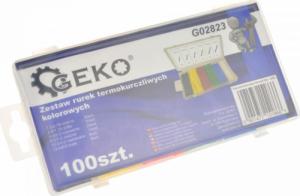 Geko ZESTAW RUREK TERMOKURCZLIWYCH KOLOROWYCH 100SZT. (20) G02823 GEKO 4