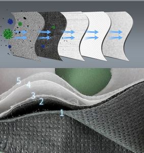 Filtr wymienny FlavourDesign Filtr Hepa Fdtwelve Kn95 dla Maski F1/G1 2