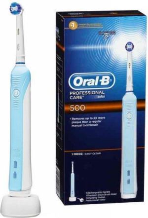 Szczoteczka Braun Szczoteczka elektryczna Oral-B PC 500 White (138518) 2