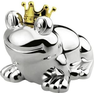 Zilverstad Money box Frog king silver 6144261 1