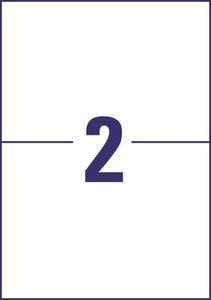 Avery Zweckform Universal-Labels Inkjet, Laser Colorlaser copier white 210x297mm 200 labels - 3655 3