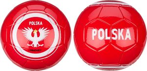 Avento Piłka nożna World Soccer czerwona Polska 1