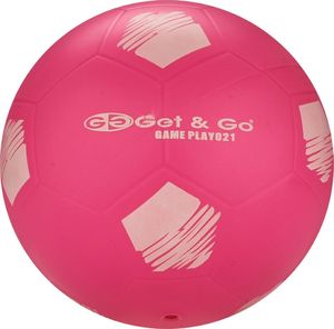 Get & Go Piłka nożna plażowa różowa r. 5 1
