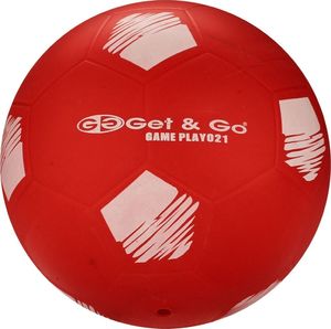 Get & Go Piłka nożna plażowa czerwona r. 5 1