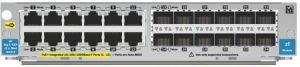 Moduł SFP HP ARUBA 12-port 10/100/1000BASE-T PoE+/12-port 1GbE SFP MACsec v3 zl2 Module J9989A-J9989A 2