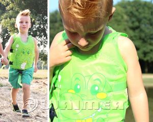 Waimea Kamizelka do nauki pływania dla dzieci Animal 3-6 lat pomarańczowa 6