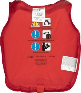 Waimea Kamizelka do nauki pływania dla dzieci Animal 3-6 lat czerwona 3