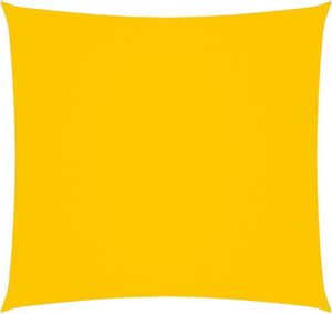 vidaXL Żagiel ogrodowy, tkanina Oxford, kwadratowy, 2x2 m, żółty 1