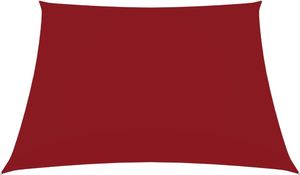 vidaXL Żagiel ogrodowy, tkanina Oxford, kwadrat, 2,5x2,5 m, czerwony 3