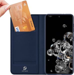 Dux Ducis DUX DUCIS Skin Pro kabura etui pokrowiec z klapką Samsung Galaxy S21+ 5G (S21 Plus 5G) niebieski 7