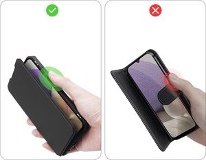 Dux Ducis DUX DUCIS Skin X kabura etui pokrowiec z klapką Samsung Galaxy A32 5G czarny 7