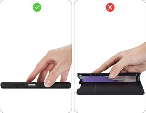 Dux Ducis DUX DUCIS Skin X kabura etui pokrowiec z klapką Samsung Galaxy A32 5G czarny 9