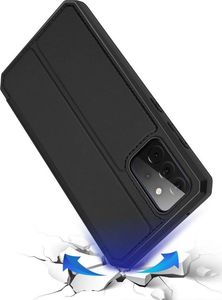 Dux Ducis DUX DUCIS Skin X kabura etui pokrowiec z klapką Samsung Galaxy A72 4G czarny 3