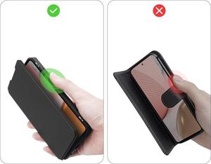 Dux Ducis DUX DUCIS Skin X kabura etui pokrowiec z klapką Samsung Galaxy A72 4G czarny 9