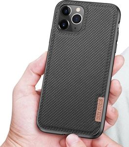 Dux Ducis Dux Ducis Fino etui pokrowiec pokryty nylonowym materiałem iPhone 11 Pro czarny 4