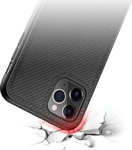 Dux Ducis Dux Ducis Fino etui pokrowiec pokryty nylonowym materiałem iPhone 11 Pro czarny 7