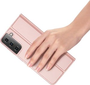 Dux Ducis DUX DUCIS Skin Pro kabura etui pokrowiec z klapką Samsung Galaxy S21+ 5G (S21 Plus 5G) różowy 3
