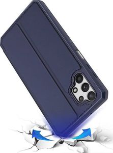 Dux Ducis DUX DUCIS Skin X kabura etui pokrowiec z klapką Samsung Galaxy A32 5G niebieski 6