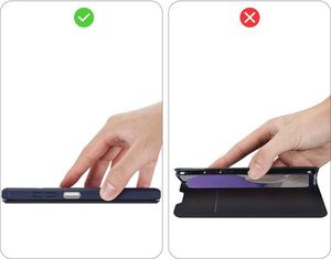 Dux Ducis DUX DUCIS Skin X kabura etui pokrowiec z klapką Samsung Galaxy A32 5G niebieski 9