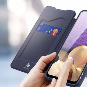 Dux Ducis DUX DUCIS Skin X kabura etui pokrowiec z klapką Samsung Galaxy A32 5G niebieski 10