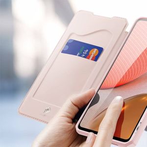 Dux Ducis DUX DUCIS Skin X kabura etui pokrowiec z klapką Samsung Galaxy A72 4G różowy 3