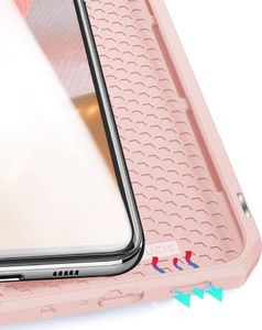 Dux Ducis DUX DUCIS Skin X kabura etui pokrowiec z klapką Samsung Galaxy A72 4G różowy 7