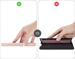 Dux Ducis DUX DUCIS Skin X kabura etui pokrowiec z klapką Samsung Galaxy A72 4G różowy 10