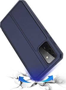 Dux Ducis DUX DUCIS Skin X kabura etui pokrowiec z klapką Samsung Galaxy A72 4G niebieski 4