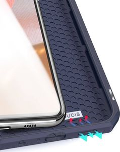 Dux Ducis DUX DUCIS Skin X kabura etui pokrowiec z klapką Samsung Galaxy A72 4G niebieski 8