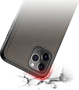 Dux Ducis Dux Ducis Fino etui pokrowiec pokryty nylonowym materiałem iPhone 11 Pro Max zielony 4