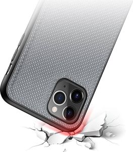 Dux Ducis Dux Ducis Fino etui pokrowiec pokryty nylonowym materiałem iPhone 11 Pro Max niebieski 4