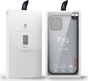 Dux Ducis Dux Ducis Fino etui pokrowiec pokryty nylonowym materiałem iPhone 11 Pro Max niebieski 5