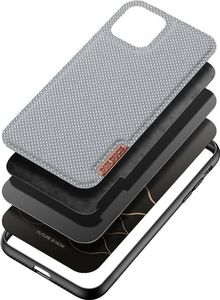 Dux Ducis Dux Ducis Fino etui pokrowiec pokryty nylonowym materiałem iPhone 11 Pro niebieski 2