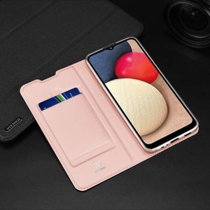 Dux Ducis DUX DUCIS Skin Pro kabura etui pokrowiec z klapką Samsung Galaxy A02s niebieski 17