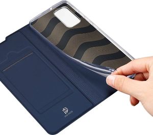 Dux Ducis DUX DUCIS Skin Pro kabura etui pokrowiec z klapką Samsung Galaxy A02s niebieski 9