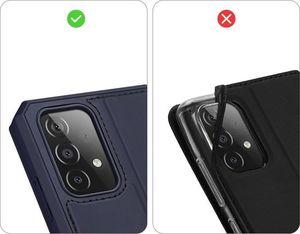 Dux Ducis DUX DUCIS Skin X kabura etui pokrowiec z klapką Samsung Galaxy A52 5G / A52 4G niebieski 9