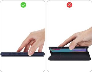 Dux Ducis DUX DUCIS Skin X kabura etui pokrowiec z klapką Samsung Galaxy A52 5G / A52 4G niebieski 10