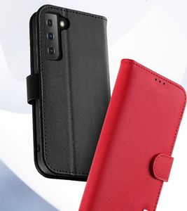 Dux Ducis Dux Ducis Hivo skórzane etui z klapką pokrowiec ze skóry naturalnej portfel na karty i dokumenty Samsung Galaxy S21 5G czarny 13