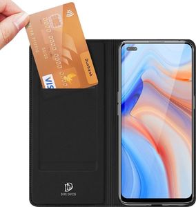 Dux Ducis DUX DUCIS Skin Pro kabura etui pokrowiec z klapką Oppo Reno 4 czarny 5