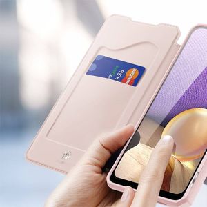 Dux Ducis DUX DUCIS Skin X kabura etui pokrowiec z klapką Samsung Galaxy A32 5G różowy 11