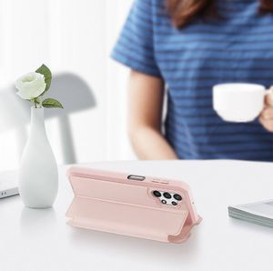 Dux Ducis DUX DUCIS Skin X kabura etui pokrowiec z klapką Samsung Galaxy A32 5G różowy 10