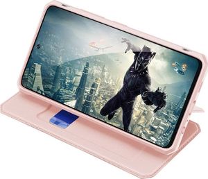 Dux Ducis DUX DUCIS Skin X kabura etui pokrowiec z klapką Samsung Galaxy A52 5G / A52 4G różowy 6