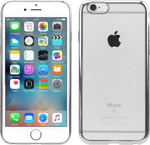 Jcpal Etui JCPAL dla iPhone 6 / 6s - Crystal TPU Plated Case (Silver) 2
