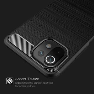 Tech-Protect TECH-PROTECT TPUCARBON XIAOMI MI 11 LITE/MI 11 LITE 5G BLACK 8