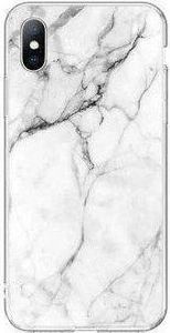 Wozinsky Wozinsky Marble żelowe etui pokrowiec marmur Samsung Galaxy S21 Ultra 5G biały 2